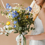 bouquet of pansies