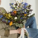 outdoor flower bouquet