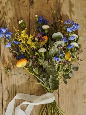 outdoor flower bouquet