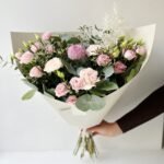 Bouquet of flowers - Romantic breakfast