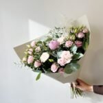 Bouquet of flowers – Romantic breakfast
